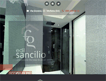 Tablet Screenshot of edilsancilio.com
